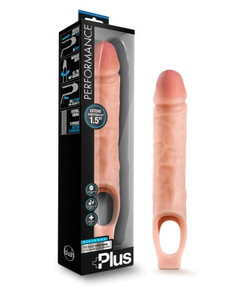 blush-performance-plus-10-silicone-cock-sheath-penis-extender-flesh